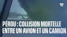 Pérou: deux pompiers morts dans une collision entre un avion de ligne et un camion