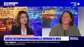 Grève interprofessionnelle: pour la secrétaire générale adjointe de la CGT des Alpes-Maritimes, "la question des augmentation de salaire ou des pensions est primordiale"