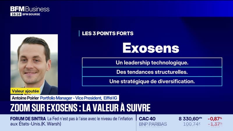 Valeur ajoutée : ils apprécient Exosens - 01/07