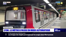 Lyon: le métro B entièrement automatique à partir de ce samedi