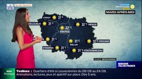 Météo Paris Ile-de-France: toujours beaucoup de soleil ce mardi, 32°C dans la capitale au meilleur de la journée