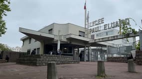 Le lycée Paul Éluard de Saint-Denis en Seine-Saint-Denis, mardi 23 mai 2023.