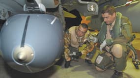 Un Storm Shadow installé sur un Tornado de la Royal Air Force