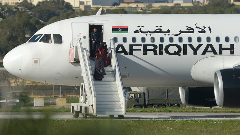 Aéroport de La Valette, à Malte, ce vendredi