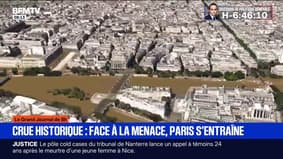  À Paris, un exercice de crise pour simuler une crue de la Seine 