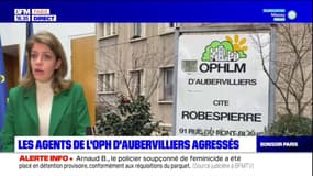 Agents de l'OPH d'Aubervilliers agressés: la maire Karine Franclet parle d'un "phénomène nouveau"