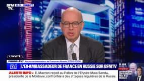 Guerre en Ukraine: "Il y a véritablement un projet de destruction de l'Europe", affirme Pierre Lévy, ex-ambassadeur français à Moscou