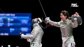 JO 2021 (escrime) : "Je suis amoureuse de cette équipe" lâche Berder après l'argent des Bleues au sabre