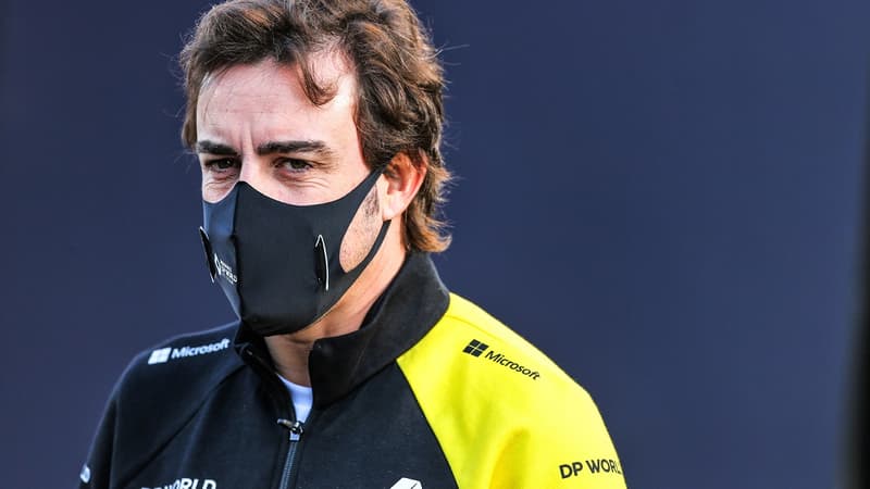 F1: Alonso touché à la bouche et aux dents après son accident