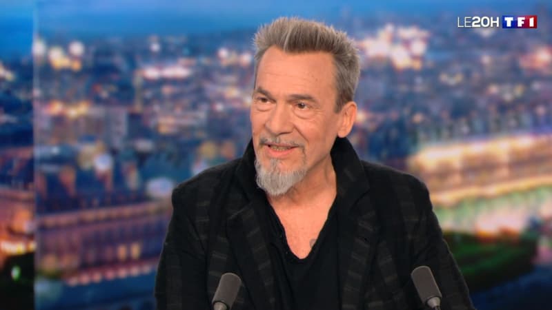 Florent Pagny le 10 février 2022 sur le JT de TF1