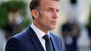 Le président Emmanuel Macron à l'Élysée le 4 juillet 2025 