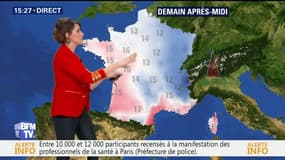 La météo pour ce mercredi 8 mars 2017