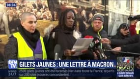 Des gilets jaunes écrivent une lettre ouverte à Macron