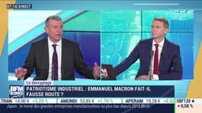 Le décryptage : Emmanuel Macron fait-il fausse route sur le patriotisme industriel ?, par Jean-Marc Daniel et Nicolas Doze - 01/04