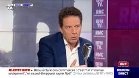 Geoffroy Roux de Bézieux sur le télétravail: "Le Premier ministre nous a demandé de réfléchir à une deuxième phase de télétravail pour le début de l'année qui ne soit pas le 100% télétravail" 