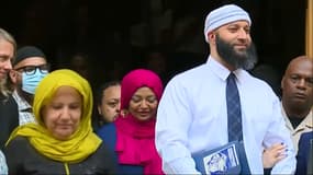Adnan Syed à sa libération de prison