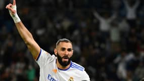 Karim Benzema, face à Majorque le 22 septembre 2021.