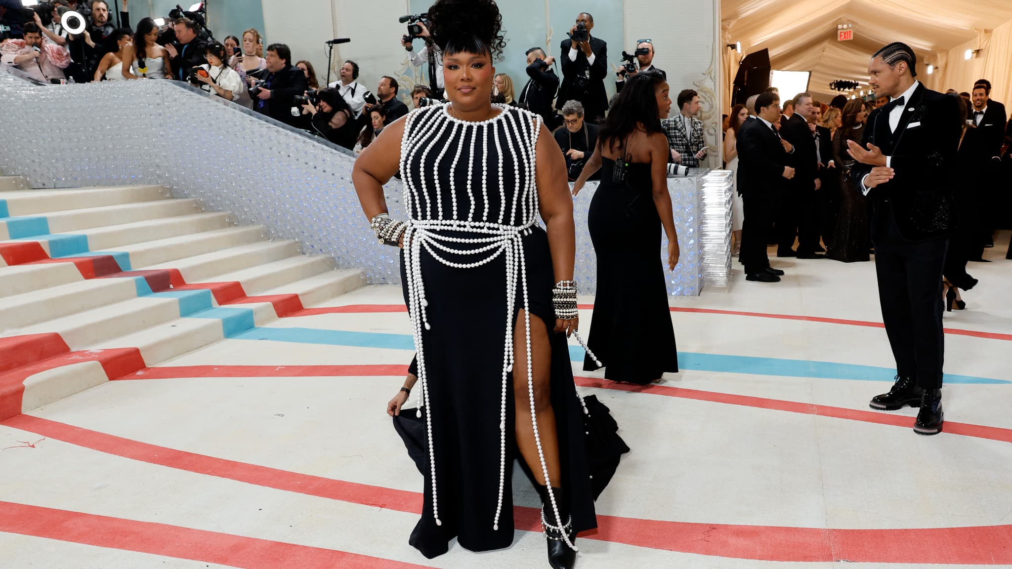 Lizzo lors du Met Gala 2023 Lizzo lors du Met Gala 2023