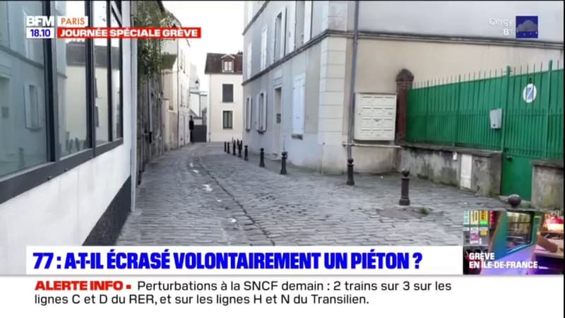 Seine-et-Marne: un agent municipal a-t-il écrasé volontairement un piéton?