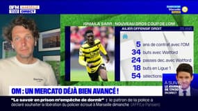OM: Ismailla Sarr, un joueur "frisson" qui fait "lever un stade" selon Romain Canuti