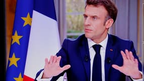 Emmanuel Macron sur TF1 et France 2 le 22 mars 2023