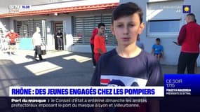 Rhône: rencontre avec ces jeunes qui apprennent le métier de sapeur-pompier