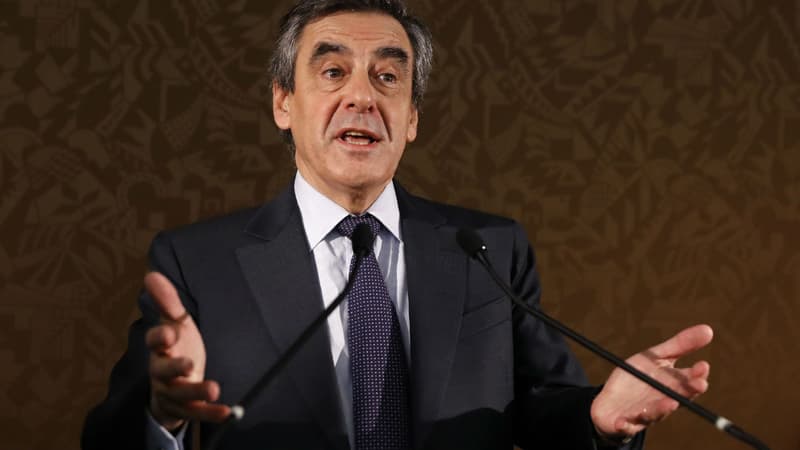 François Fillon à Paris le 22 novembre 2016