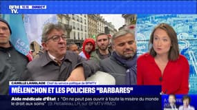 Mélenchon et les policiers "barbares" (2/2) - 25/09