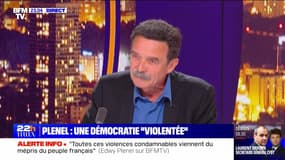 Edwy Plenel (Mediapart): "J'ai une grande inquiétude sur un président qui a été élu pour faire barrage (...) qui lui-même chauffe à blanc le pays" - 03/05