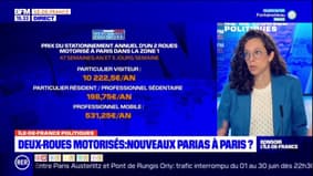 Paris: les raisons de la mise en place du stationnement payant pour les deux-roues
