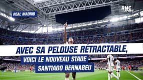 Real Madrid : Pelouse rétractable sous l'enceinte... voici le nouveau stade Santiago Bernabeu