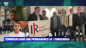 Éric Zemmour dans une permanence LR: l'embarras - 02/10