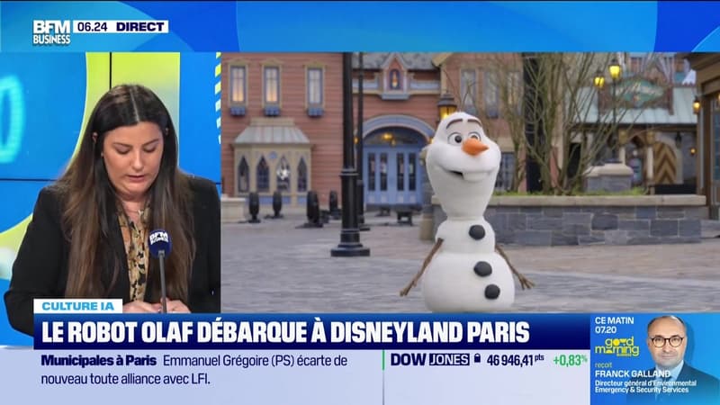 Culture IA : Le robot Olaf débarque à Disneyland Paris, par Léa Benaim - 17/03