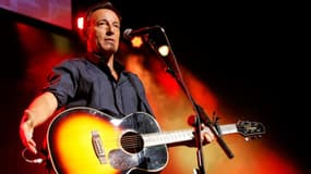 Bruce Springsteen en concert au Madison Square Garden de New York en novembre 2013