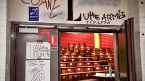 La faculté de Tolbiac avait fait l'objet d'un blocage. 