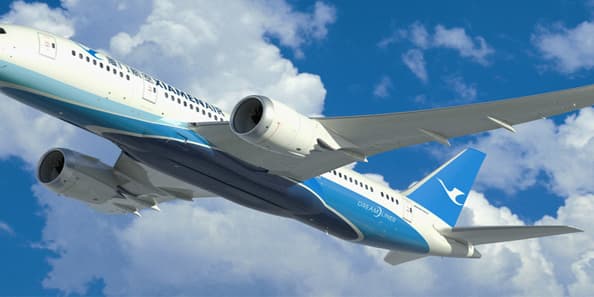 Un avion de la compagnie chinoise Xiamen Airlines