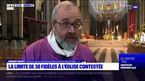 Lille: la jauge de 30 personnes dans les lieux de culte retoquée, le recteur de la cathédrale satisfait