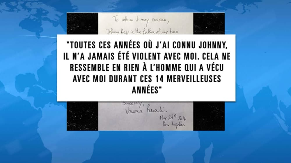 La lettre adressée à TMZ par Vanessa Paradis, pour prendre la défense de son ex-compagnon Johnny Depp. 