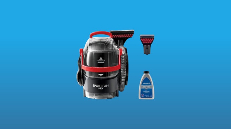Ce nettoyeur détacheur Bissell devient une perle rare sur le net, les stocks s'envolent chez Cdiscount