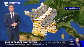 Des orages à prévoir sur la moitié du pays ce vendredi 5 mai