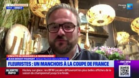 Manche: un artisan participe à la coupe de France des fleuristes