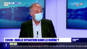 Le taux d'incidence dans le Rhône est élevé mais a "une tendance à la décroissance", assure Bruno Lina membre du Conseil scientifique