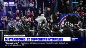 OL-Strasbourg : 20 supporters interpellés ce jeudi