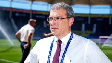 Damien Comolli, président du club de Toulouse, en septembre 2022