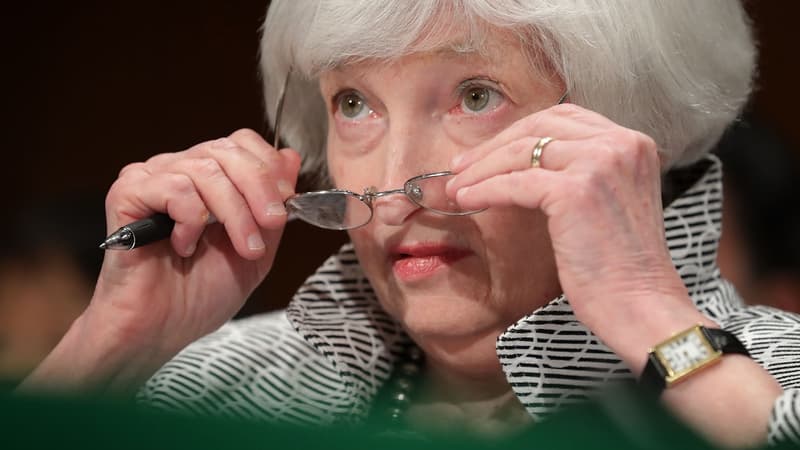 Janet Yellen, présidente de la Réserve fédérale (Fed)