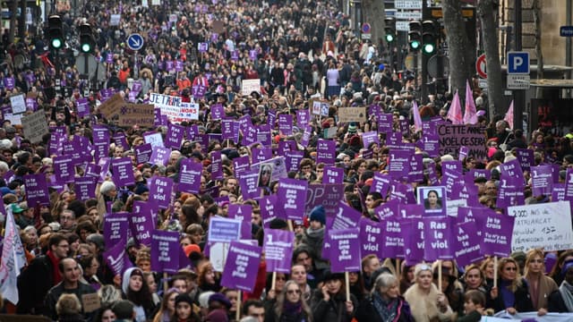 Manifestation contre les violences faites aux femmes le 23 novembre 2019 à Paris
