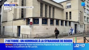 Un an des attaques du 7 octobre: un hommage à la synagogue de Rouen
