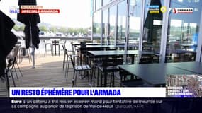 Armada 2023: un restaurant éphémère sur les quais de Rouen
