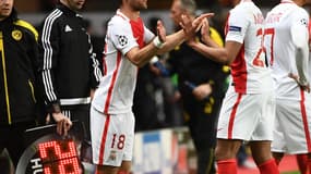 Valère Germain et Kylian Mbappé