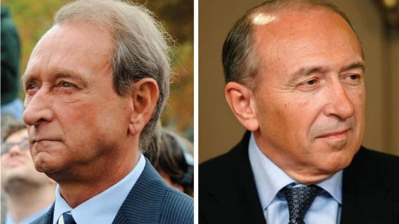 Le volet électoral de l'accord conclu entre le Parti socialiste et Europe Ecologie-Les Verts pour 2012 fait bondir Bertrand Delanoë (à gauche) et Gérard Collomb (à drotie), qui se voient imposer dans leur ville des circonscriptions dévolues aux écologiste